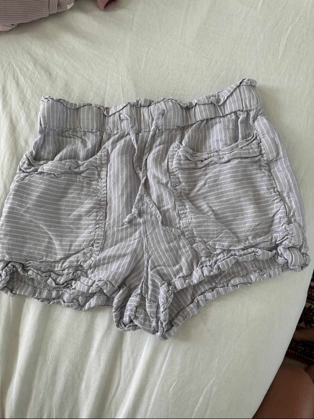 Madewell linen shorts